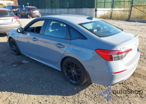 2023 Honda Civic Sport z USA, uszkodzony, nr VIN 2HGFE2F50PH547402